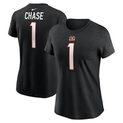 Ja'Marr Chase Cincinnati Bengals Women's Player Name & Number T-Shirt - Black online