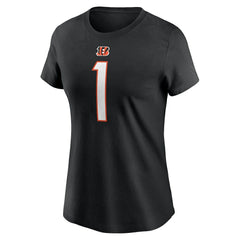 Ja'Marr Chase Cincinnati Bengals Women's Player Name & Number T-Shirt - Black online