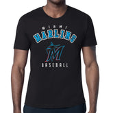Miami Marlins Starter Team Logo T-Shirt Black