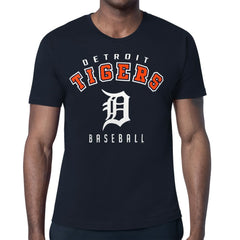 Detroit Tigers Starter Team Logo T-Shirt Navy