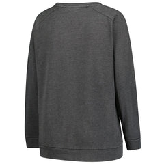 Washington Commanders Profile Women's Plus Size Acid Wash Raglan Sweatshirt - Charcoal for sale