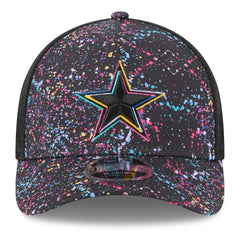 Dallas Cowboys New Era 2025 NFL Crucial Catch 9FORTY Adjustable Hat - Black for sale