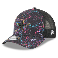 Dallas Cowboys New Era Youth 2025 NFL Crucial Catch 9FORTY Adjustable Hat - Black discount