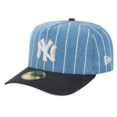 New York Yankees Parallel A-Frame 59FIFTY Fitted Hat Blue/Navy