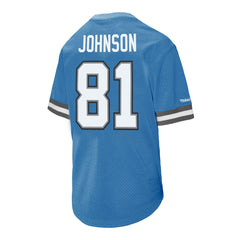 Calvin Johnson Detroit Lions Retired Player Name & Number Mesh Top - Blue online