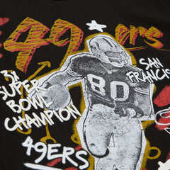 Jerry Rice San Francisco 49ers Chalked Up Player Graphic T-Shirt - Black sale