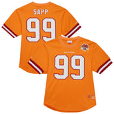 Warren Sapp Tampa Bay Buccaneers Retired Player Name & Number Mesh Top - Orange cheap