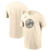 Los Angeles Dodgers Camo Logo T-Shirt Cream