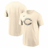 Cincinnati Reds Camo Logo T-Shirt Cream