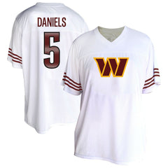 Jayden Daniels Washington Commanders Women's Plus Size Fashion Jersey - White online