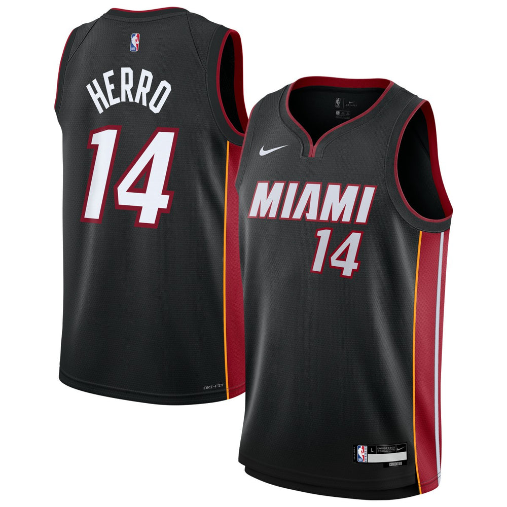 Tyler Herro Miami Heat Youth Swingman Jersey - Icon Edition - Black for sale