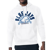 Toronto Blue Jays Starter Half Ball Team Graphic Pullover Hoodie White