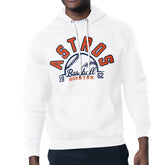 Houston Astros Starter Half Ball Team Graphic Pullover Hoodie White