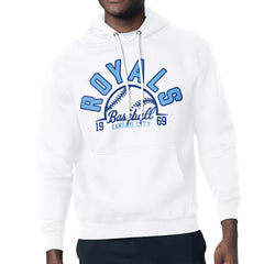 Kansas City Royals Starter Half Ball Team Graphic Pullover Hoodie White