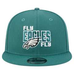 Philadelphia Eagles New Era Super Bowl LIX Champions Side Patch 9FIFTY Snapback Hat - Midnight Green sale