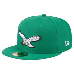 Philadelphia Eagles New Era Super Bowl LIX Champions Historic Side Patch 59FIFTY Fitted Hat - Kelly Green discount