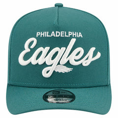 Philadelphia Eagles New Era Local Play A-Frame 9FIFTY Snapback Hat - Midnight Green outlet