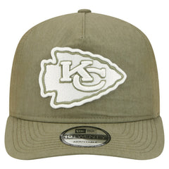 Kansas City Chiefs New Era Nylon 19TWENTY Adjustable Hat - Olive for sale