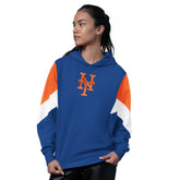 New York Mets Starter Women's Scrimmage Pullover Hoodie Royal