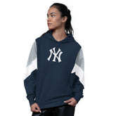 New York Yankees Starter Women's Scrimmage Pullover Hoodie Navy
