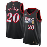 Jared McCain Philadelphia 76ers Unisex Swingman Jersey - Classic Edition - Black cheap