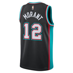 Ja Morant Memphis Grizzlies Unisex Swingman Jersey - Classic Edition - Black for sale