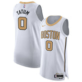 Jayson Tatum Boston Celtics Unisex 2025/26 Authentic Jersey - City Edition - White outlet