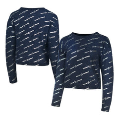 Dallas Cowboys Lauren James Foil Long Sleeve T-Shirt - Navy discount