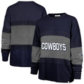 Dallas Cowboys '47 Women's Breezyway Archive Long Sleeve T-Shirt - Navy online