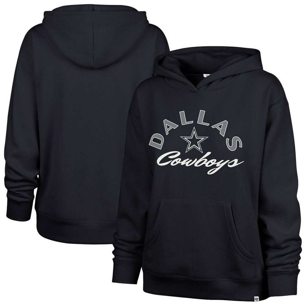 Dallas Cowboys '47 Women's Whirlwind Naomi Pullover Hoodie - Navy sale