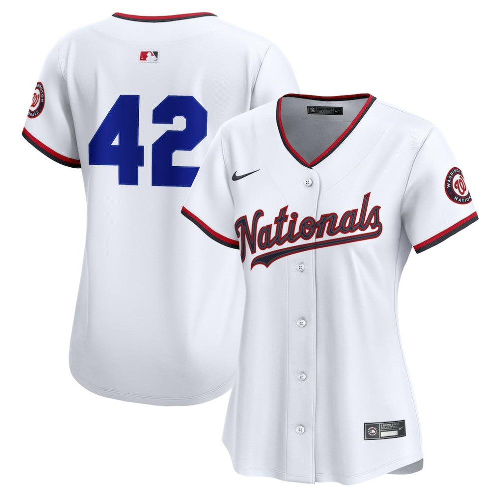 Washington Nationals Home 2025 Jackie Robinson Day Limited Jersey - White