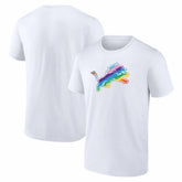 Detroit Lions Logo Pride T-Shirt - White sale
