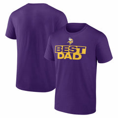 Minnesota Vikings Greatest Dad T-Shirt - Purple discount