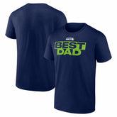 Seattle Seahawks Greatest Dad T-Shirt - College Navy outlet