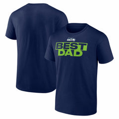 Seattle Seahawks Greatest Dad T-Shirt - College Navy outlet