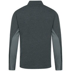 Miami Marlins Levelwear Waffle Insignia 2.0 Quarter-Zip Pullover Heather Black