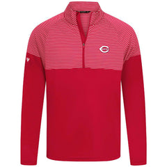Cincinnati Reds Levelwear Classic Stripes Insignia 2.0 Pullover Red