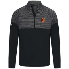 Baltimore Orioles Levelwear Classic Stripes Insignia 2.0 Pullover Black