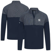 New York Yankees Levelwear Classic Stripes Insignia 2.0 Pullover Navy