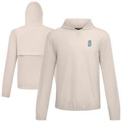 Seattle Mariners Levelwear Action Insignia 2.0 Pullover Hoodie Khaki