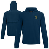 Milwaukee Brewers Levelwear Action Insignia 2.0 Pullover Hoodie Navy
