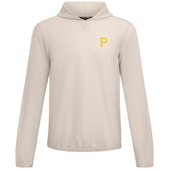 Pittsburgh Pirates Levelwear Action Insignia 2.0 Pullover Hoodie Khaki