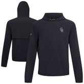 Colorado Rockies Levelwear Action Insignia 2.0 Pullover Hoodie Black