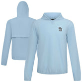 San Diego Padres Levelwear Action Insignia 2.0 Pullover Hoodie Light Blue