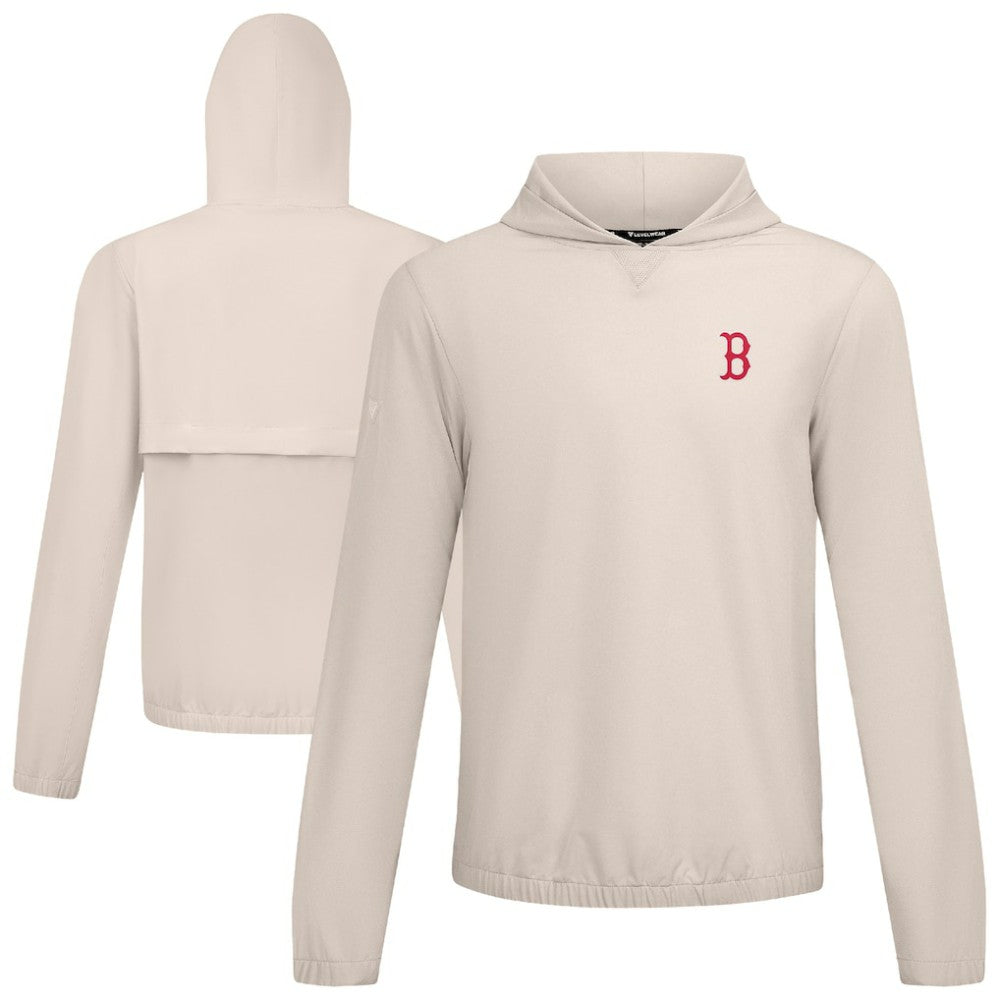 Boston Red Sox Levelwear Action Insignia 2.0 Pullover Hoodie Khaki