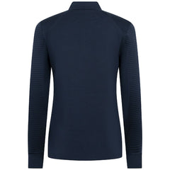 Detroit Tigers Levelwear Women's Power Insignia 2.0 Quarter-Zip Pullover Top Navy