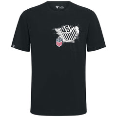 USMNT Levelwear Focal Blasted T-Shirt for sale - Black