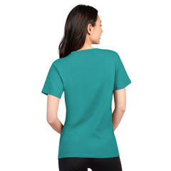 Miami Dolphins G-III 4Her by Carl Banks Women's Super-Slim Lightweight Winning Crew T-Shirt - Aqua outlet
