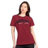 Arizona Cardinals G-III 4Her by Carl Banks Women's Super-Slim Lightweight Winning Crew T-Shirt - Cardinal sale