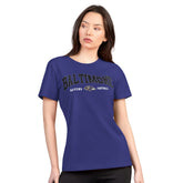 Baltimore Ravens G-III 4Her by Carl Banks Women's Super-Slim Lightweight Winning Crew T-Shirt - Purple cheap